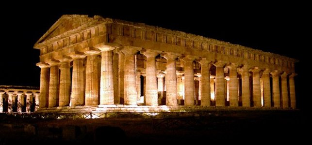 Paestum - Il tempio di Apollo